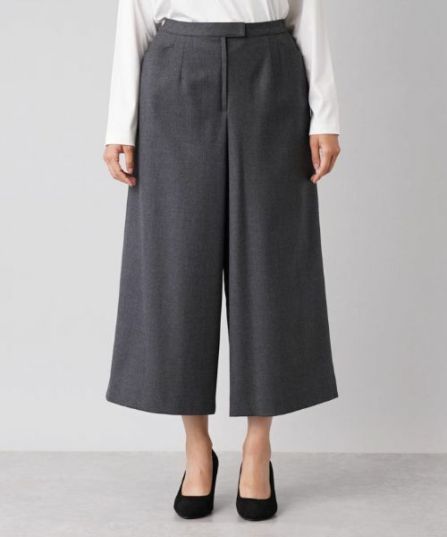 Leilian PLUS HOUSE / レリアンプラスハウス その他パンツ | コンフォートストレッチワイドパンツ | 詳細4