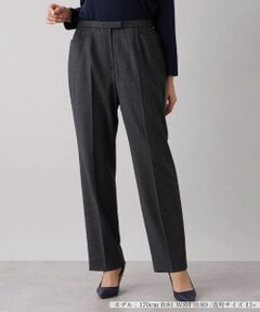 Leilian PLUS HOUSE / レリアンプラスハウス その他パンツ | ストレッチセンタープレスパンツ