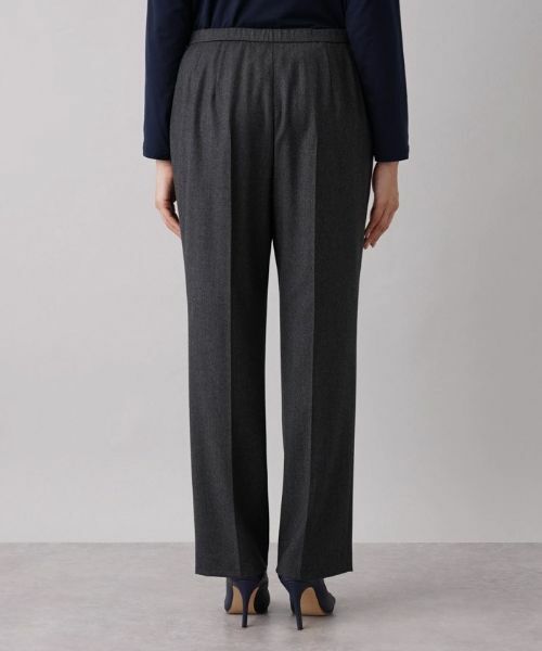 Leilian PLUS HOUSE / レリアンプラスハウス その他パンツ | ストレッチセンタープレスパンツ | 詳細10