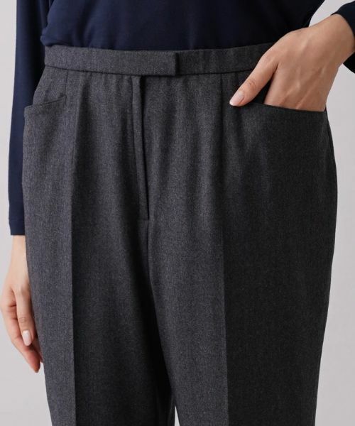 Leilian PLUS HOUSE / レリアンプラスハウス その他パンツ | ストレッチセンタープレスパンツ | 詳細11