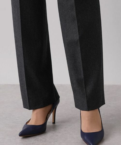 Leilian PLUS HOUSE / レリアンプラスハウス その他パンツ | ストレッチセンタープレスパンツ | 詳細12