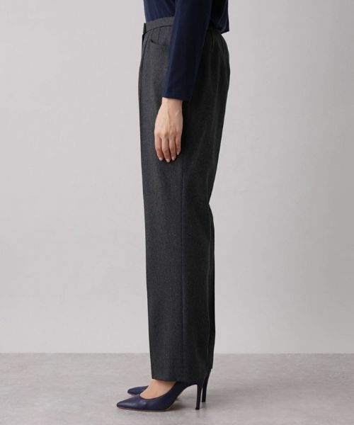 Leilian PLUS HOUSE / レリアンプラスハウス その他パンツ | ストレッチセンタープレスパンツ | 詳細9