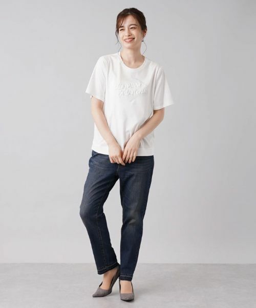 Leilian PLUS HOUSE / レリアンプラスハウス Tシャツ | ロゴTシャツ | 詳細11