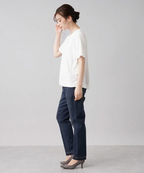 Leilian PLUS HOUSE / レリアンプラスハウス Tシャツ | ロゴTシャツ | 詳細12