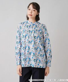 Leilian PLUS HOUSE / レリアンプラスハウス シャツ・ブラウス | ボタニカル柄ブラウス