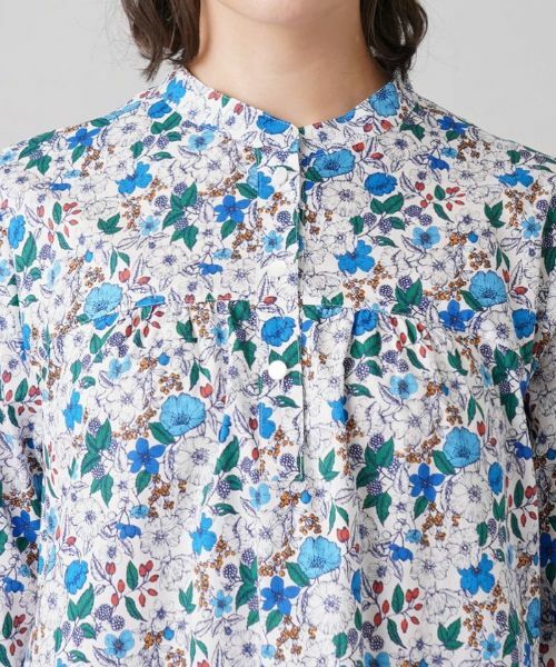 Leilian PLUS HOUSE / レリアンプラスハウス シャツ・ブラウス | ボタニカル柄ブラウス | 詳細7