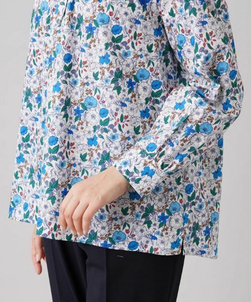 Leilian PLUS HOUSE / レリアンプラスハウス シャツ・ブラウス | ボタニカル柄ブラウス | 詳細9