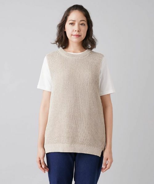 Leilian PLUS HOUSE / レリアンプラスハウス テーラードジャケット | ニットベスト | 詳細4