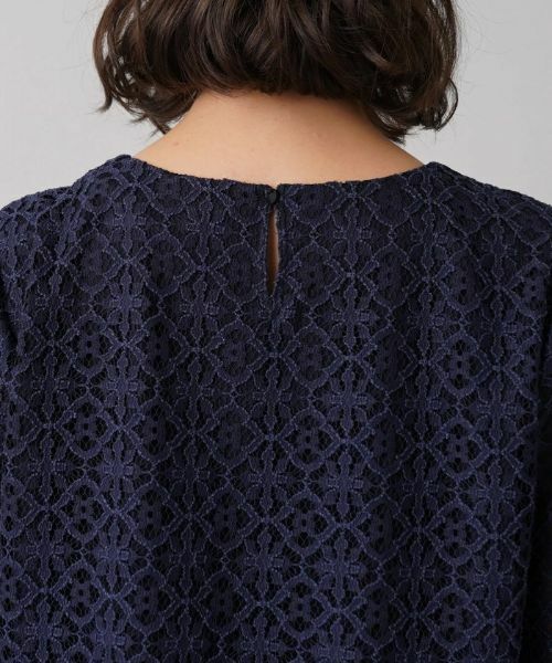 Leilian PLUS HOUSE / レリアンプラスハウス シャツ・ブラウス | 7分袖レースブラウス【セレモニー】 | 詳細8