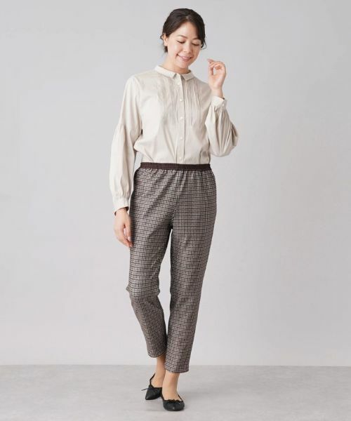 Leilian PLUS HOUSE / レリアンプラスハウス その他パンツ | リバーシブルストレッチパンツ | 詳細10