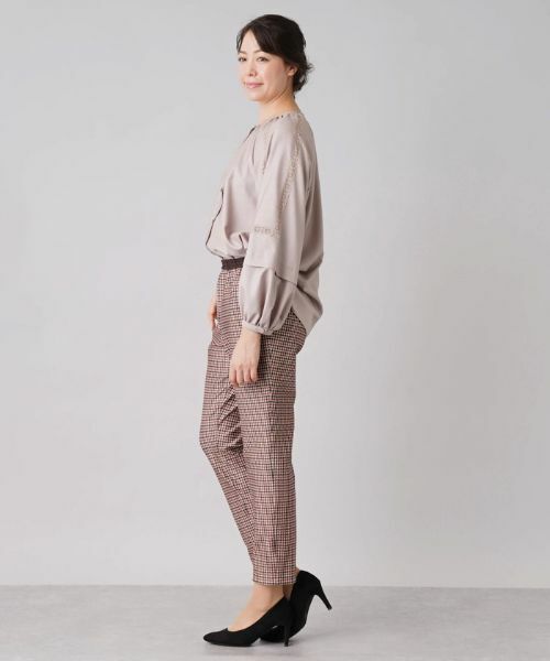 Leilian PLUS HOUSE / レリアンプラスハウス その他パンツ | リバーシブルストレッチパンツ | 詳細2