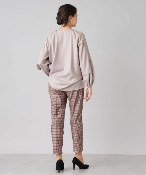 Leilian PLUS HOUSE / レリアンプラスハウス その他パンツ | リバーシブルストレッチパンツ | 詳細3