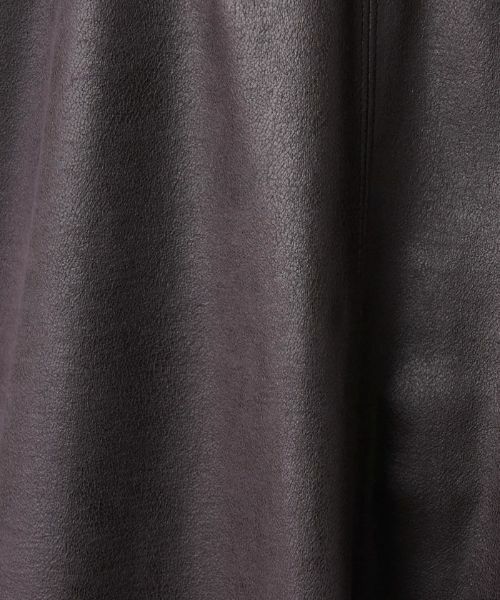 Leilian PLUS HOUSE / レリアンプラスハウス シャツ・ブラウス | レザー風異素材ブラウス | 詳細10