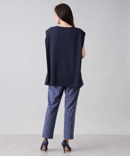 Leilian PLUS HOUSE / レリアンプラスハウス カットソー | フレンチスリーブカットソー【MUSE BY ROCHAS Premiere】 | 詳細3