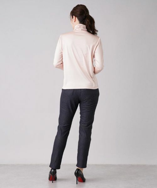 Leilian PLUS HOUSE / レリアンプラスハウス カットソー | 【店舗人気】シルク混ストレッチハイネックカットソー | 詳細19