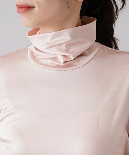 Leilian PLUS HOUSE / レリアンプラスハウス カットソー | 【店舗人気】シルク混ストレッチハイネックカットソー | 詳細23