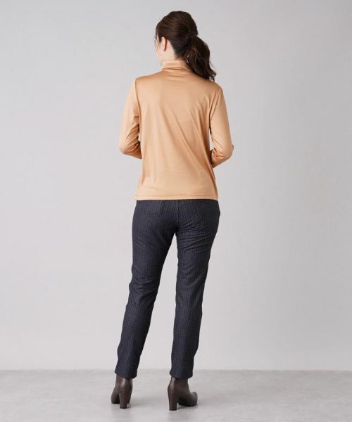 Leilian PLUS HOUSE / レリアンプラスハウス カットソー | 【店舗人気】シルク混ストレッチハイネックカットソー | 詳細29