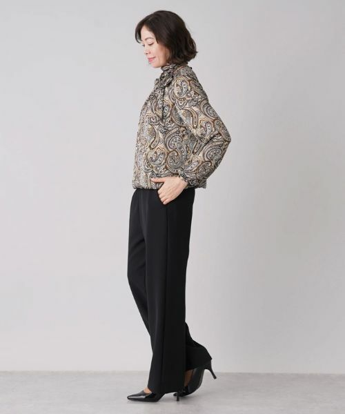Leilian PLUS HOUSE / レリアンプラスハウス シャツ・ブラウス | ペイズリー柄ブラウス | 詳細3