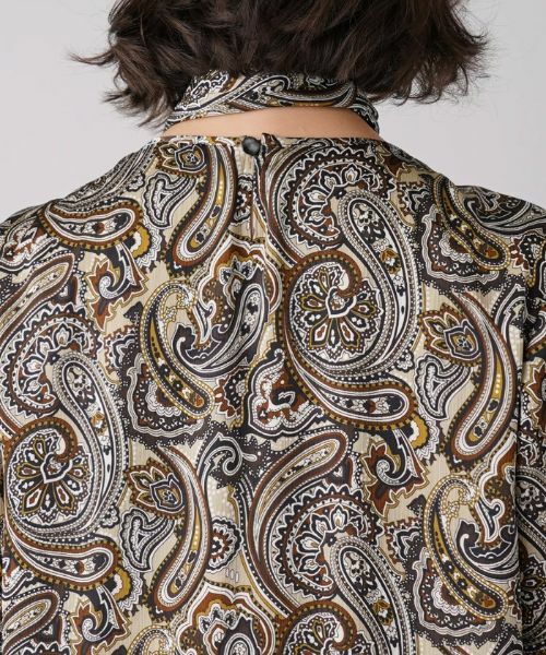 Leilian PLUS HOUSE / レリアンプラスハウス シャツ・ブラウス | ペイズリー柄ブラウス | 詳細9
