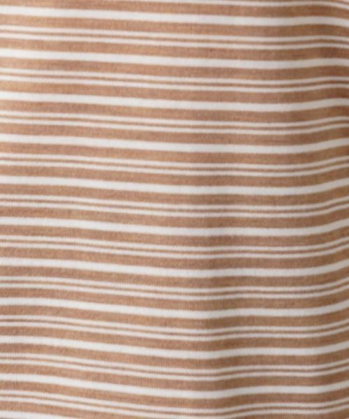 Leilian PLUS HOUSE / レリアンプラスハウス ニット・セーター | マルチボーダー柄ハイネックカットソー | 詳細10