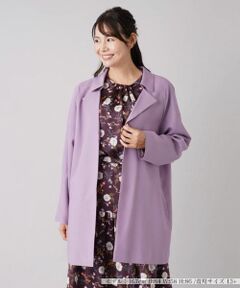 Leilian PLUS HOUSE / レリアンプラスハウス テーラードジャケット | ラグランロングジャケット 【ROCHAS Premiere】