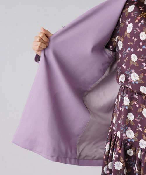 Leilian PLUS HOUSE / レリアンプラスハウス テーラードジャケット | ラグランロングジャケット 【ROCHAS Premiere】 | 詳細10