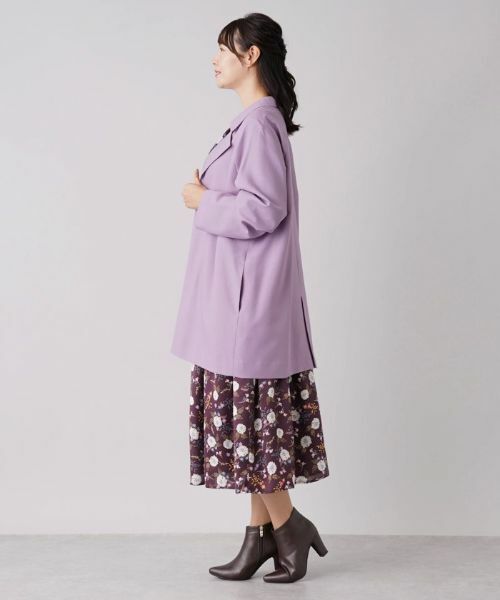 Leilian PLUS HOUSE / レリアンプラスハウス テーラードジャケット | ラグランロングジャケット 【ROCHAS Premiere】 | 詳細2