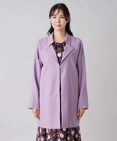 Leilian PLUS HOUSE / レリアンプラスハウス テーラードジャケット | ラグランロングジャケット 【ROCHAS Premiere】 | 詳細4