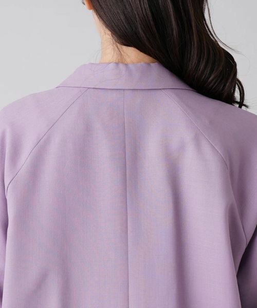 Leilian PLUS HOUSE / レリアンプラスハウス テーラードジャケット | ラグランロングジャケット 【ROCHAS Premiere】 | 詳細8