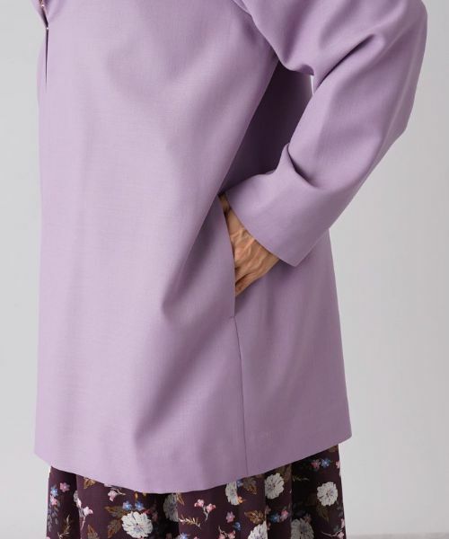 Leilian PLUS HOUSE / レリアンプラスハウス テーラードジャケット | ラグランロングジャケット 【ROCHAS Premiere】 | 詳細9