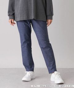 Leilian PLUS HOUSE / レリアンプラスハウス その他パンツ | 【店舗人気】デニム風ストレッチアンクルパンツ