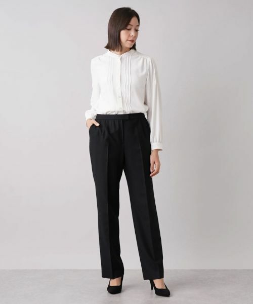 Leilian PLUS HOUSE / レリアンプラスハウス その他パンツ | センタープレスパンツ | 詳細1