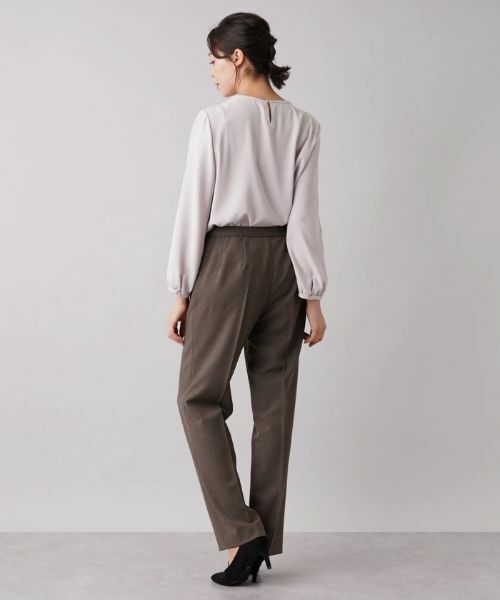 Leilian PLUS HOUSE / レリアンプラスハウス その他パンツ | センタープレスパンツ | 詳細11