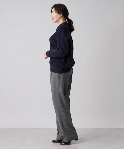 Leilian PLUS HOUSE / レリアンプラスハウス その他パンツ | センタープレスパンツ | 詳細12