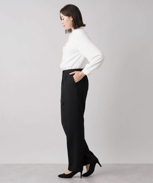 Leilian PLUS HOUSE / レリアンプラスハウス その他パンツ | センタープレスパンツ | 詳細2