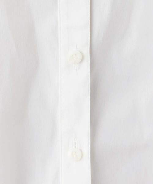 Leilian PLUS HOUSE / レリアンプラスハウス シャツ・ブラウス | ドロストバンドカラーロングブラウス【Leilian：EZUMI】 | 詳細10