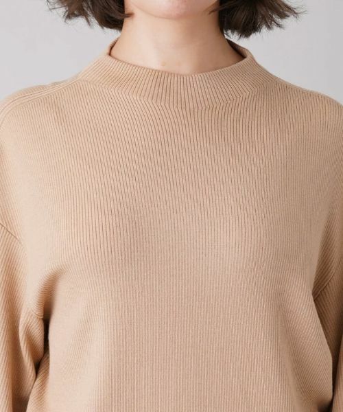 Leilian PLUS HOUSE / レリアンプラスハウス ニット・セーター | ボトルネックボリュームスリーブニット | 詳細10