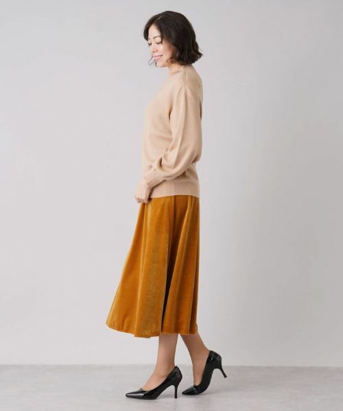 Leilian PLUS HOUSE / レリアンプラスハウス ニット・セーター | ボトルネックボリュームスリーブニット | 詳細5