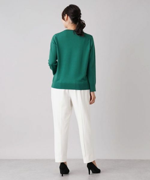 Leilian PLUS HOUSE / レリアンプラスハウス ニット・セーター | クルーネックニットプルオーバー | 詳細13