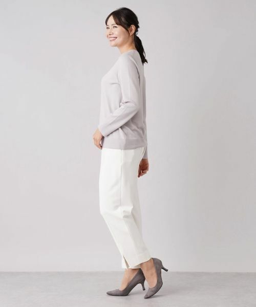 Leilian PLUS HOUSE / レリアンプラスハウス ニット・セーター | クルーネックニットプルオーバー | 詳細16