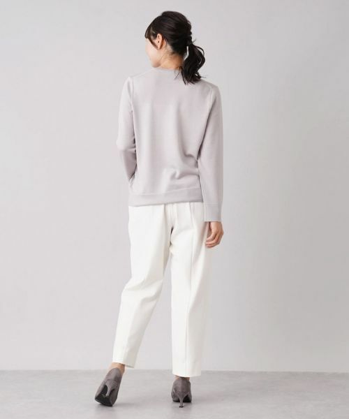 Leilian PLUS HOUSE / レリアンプラスハウス ニット・セーター | クルーネックニットプルオーバー | 詳細17