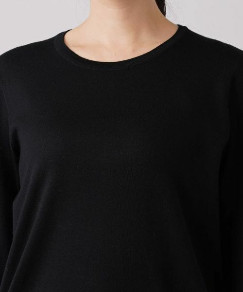 Leilian PLUS HOUSE / レリアンプラスハウス ニット・セーター | クルーネックニットプルオーバー | 詳細7