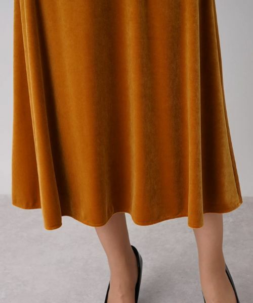 Leilian PLUS HOUSE / レリアンプラスハウス ミニ・ひざ丈スカート | ロングベロアスカート | 詳細8
