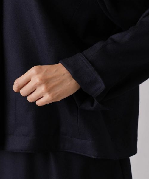 Leilian PLUS HOUSE / レリアンプラスハウス テーラードジャケット | 【セットアップ対応商品】比翼ノーカラージャケット【my perfect wardrobe】 | 詳細11