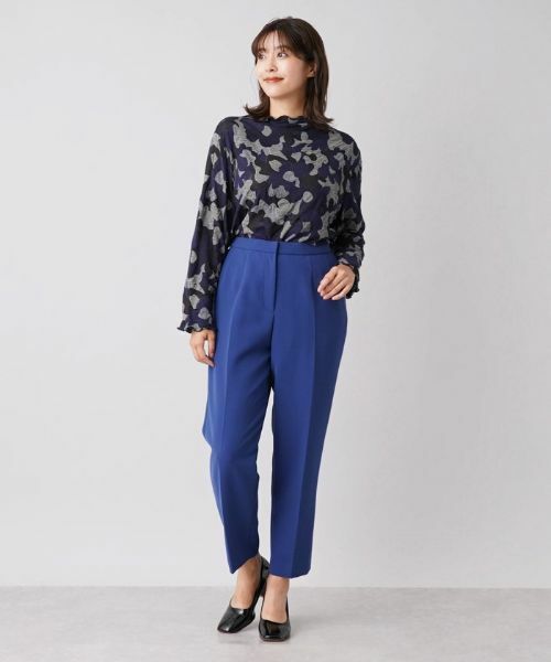 Leilian PLUS HOUSE / レリアンプラスハウス その他パンツ | ストレッチクロップドパンツ | 詳細1