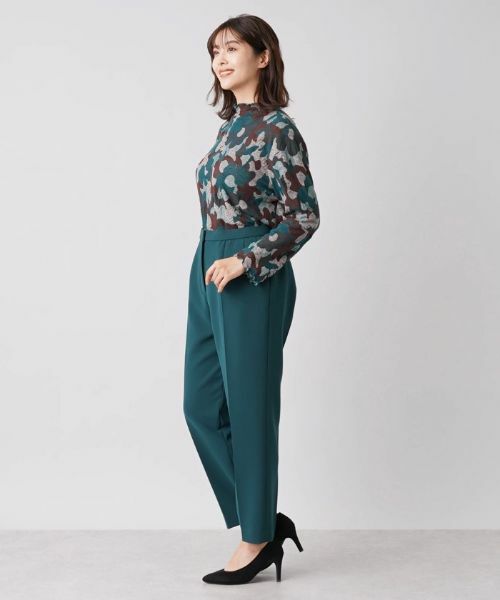 Leilian PLUS HOUSE / レリアンプラスハウス その他パンツ | ストレッチクロップドパンツ | 詳細6