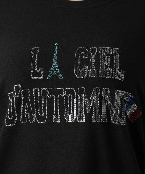 Leilian PLUS HOUSE / レリアンプラスハウス カットソー | スパンコール刺繍カットソー | 詳細10