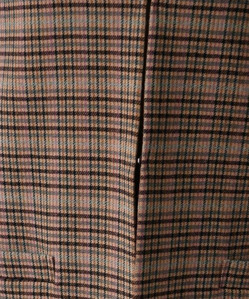 Leilian PLUS HOUSE / レリアンプラスハウス テーラードジャケット | チェック柄キーネックロングベスト | 詳細13