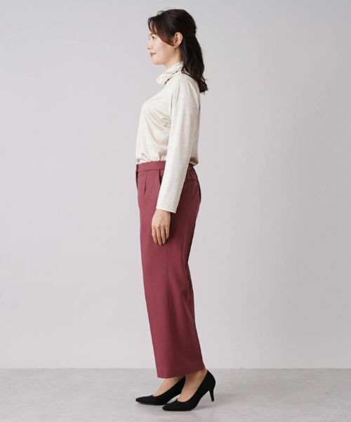 Leilian PLUS HOUSE / レリアンプラスハウス その他パンツ | クロップドウールパンツ | 詳細14