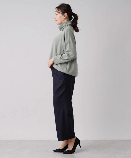 Leilian PLUS HOUSE / レリアンプラスハウス その他パンツ | クロップドウールパンツ | 詳細17